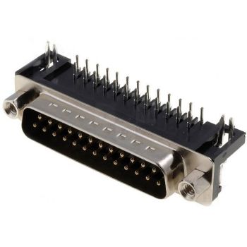 D-SUB Connector Male 25-pin 90 Degree