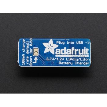 Adafruit Micro Lipo - USB LiIon/LiPoly Charger