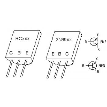 Transistor PNP 0.5A - BC327