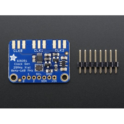 Adafruit Si5351A Clock Generator Breakout Board - 8KHz to 160MHz