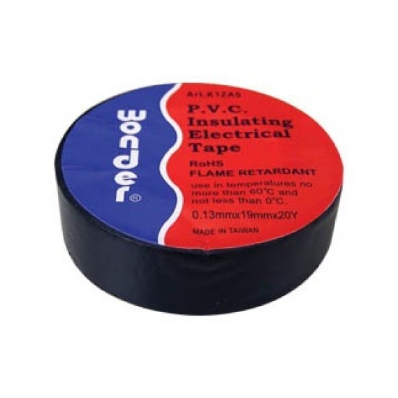 Μονωτική Ταινία 19mm Μαύρη