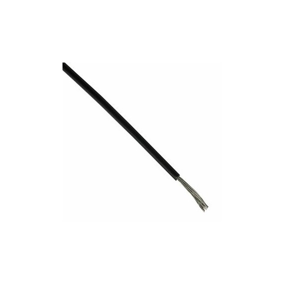 Wire Stranded 0.5mm2 - Black
