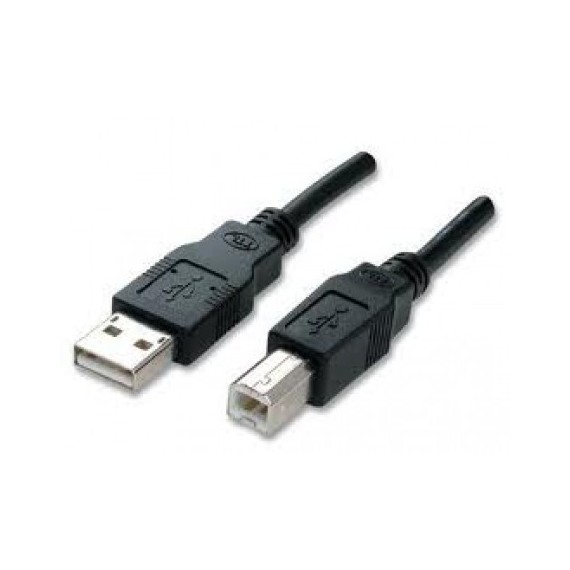 Καλώδιο USB 2.0 A σε B 3m Μαύρο