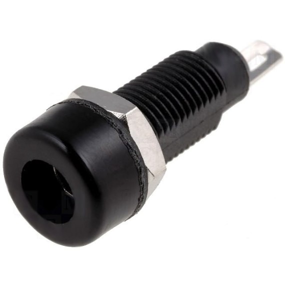Banana Socket 4mm Black