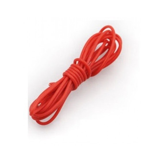 Silicone Wire 0.5mm2 1m - Red