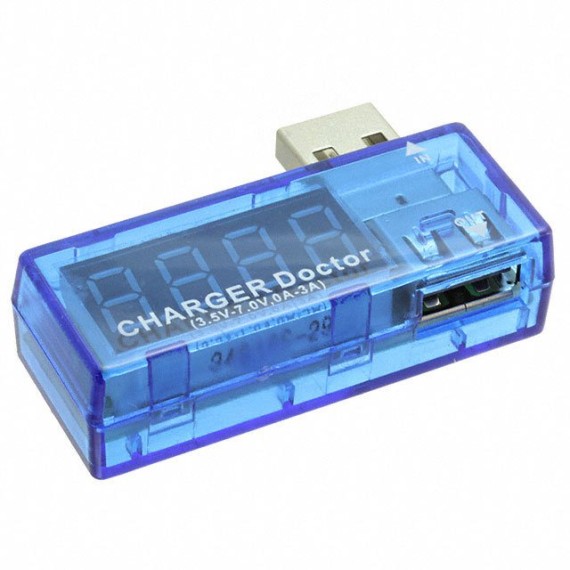 USB Charger Doctor - In-line Voltage and Current Meter
