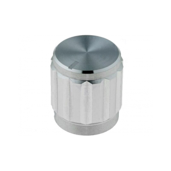 Potentiometer Knob 15x16mm - Silver