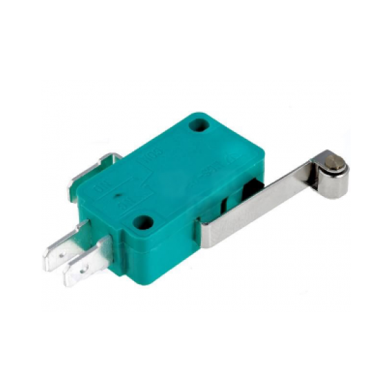 Microswitch SPDT ON-(ON) - with Big Roller