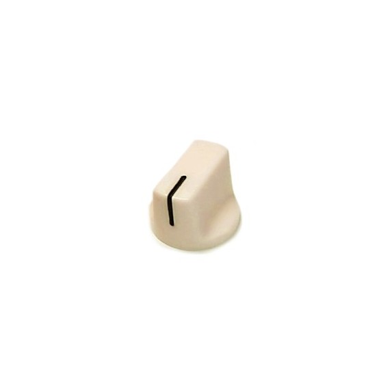Knob 1510 Plastic Cream - 19x14.5mm (Set Screw)