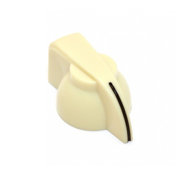 Chicken Head Knob Cream - 14x20mm (Set Screw)