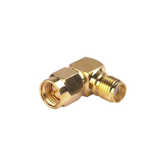 SMA Male to SMA Female (Angled) Adapter