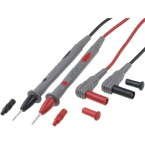 Test Leads PVC Red/Black TIP2mm 1.2m