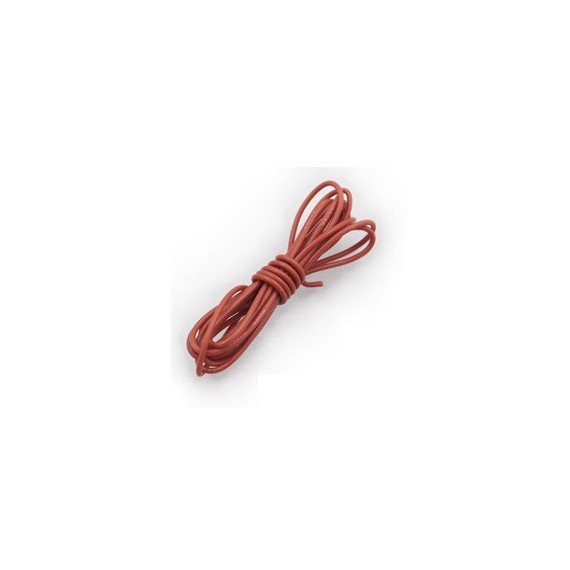 Καλώδιο Σιλικόνης 1mm2 1m - Καφέ