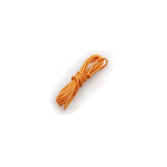Καλώδιο Σιλικόνης 1mm2 1m - Πορτοκαλί