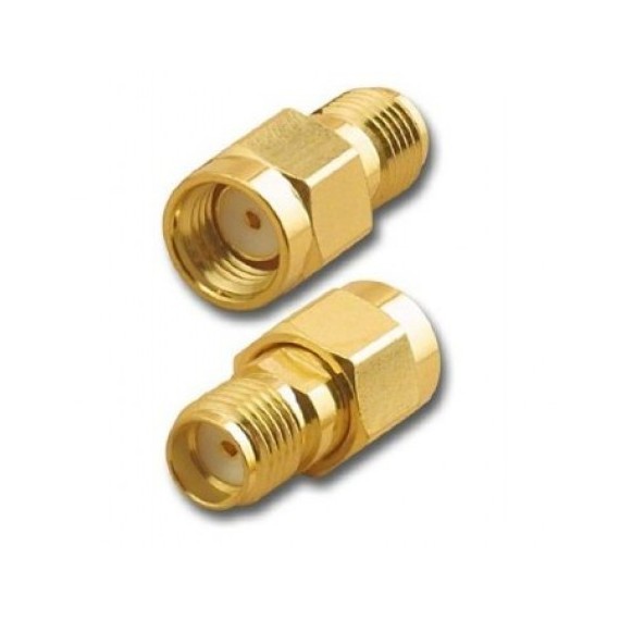 RPSMA Male to SMA Female Adapter