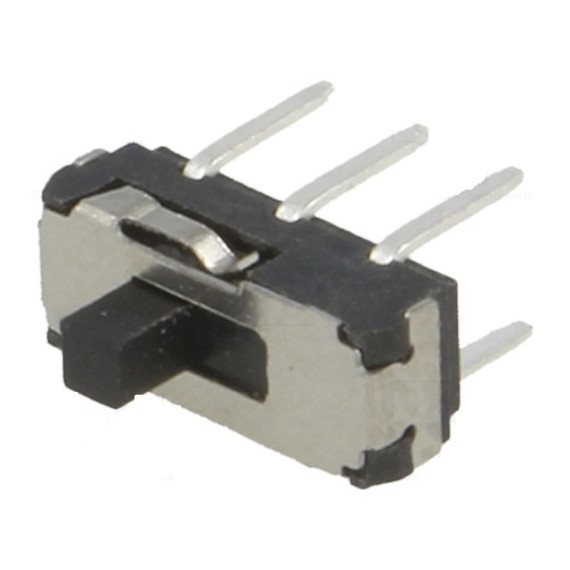 Slide Switch DPDT ON-ON 0.3A/6VDC