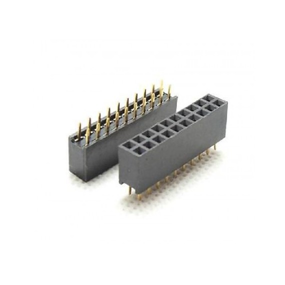 Pin Header 2x10 Female 2.54mm
