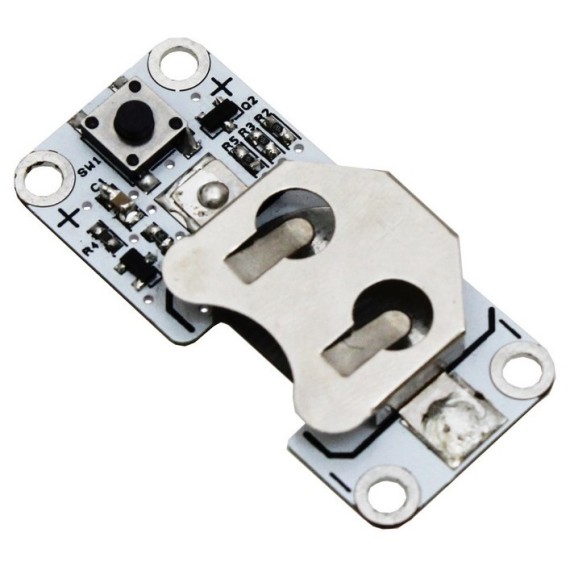 Electro-Fashion Latching Switch Coin Cell Holder