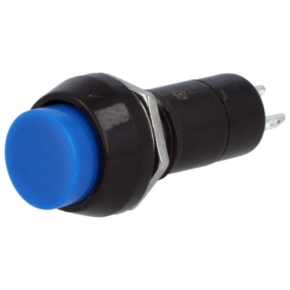 Push Button Bi-Stable Blue
