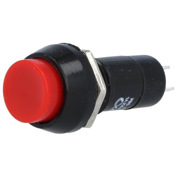 Push Button Bi-Stable Red