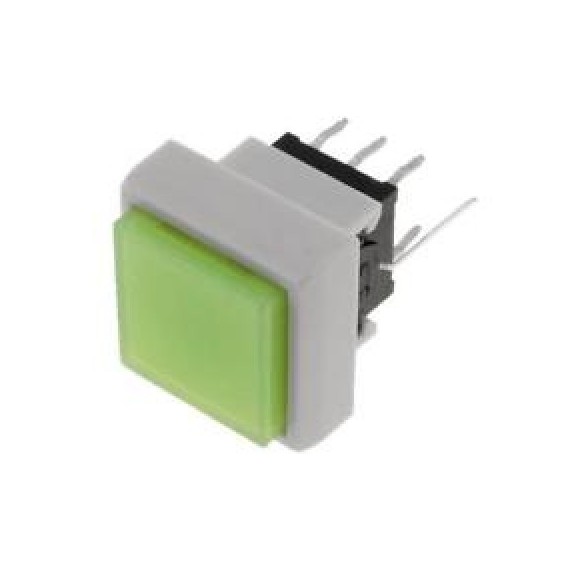 Tact Switch 12x12mm Green