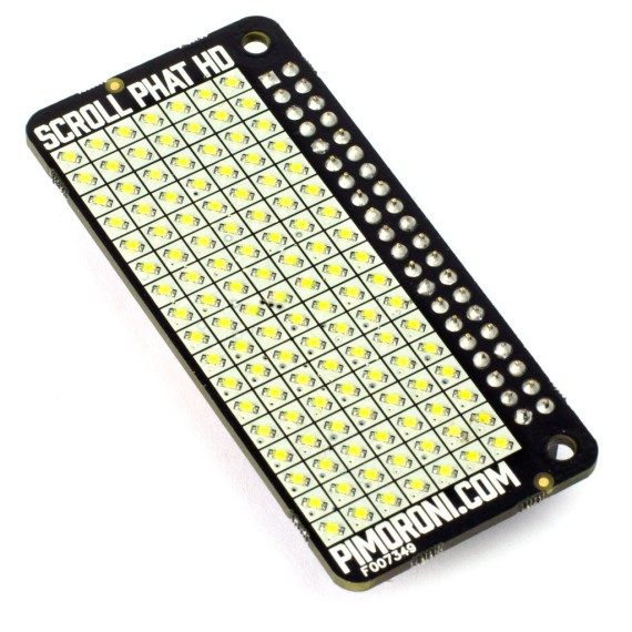 Pimoroni Scroll pHAT HD - White