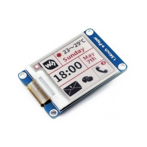 Display e-Paper 1.54" 200x200 (Black-White-Red)