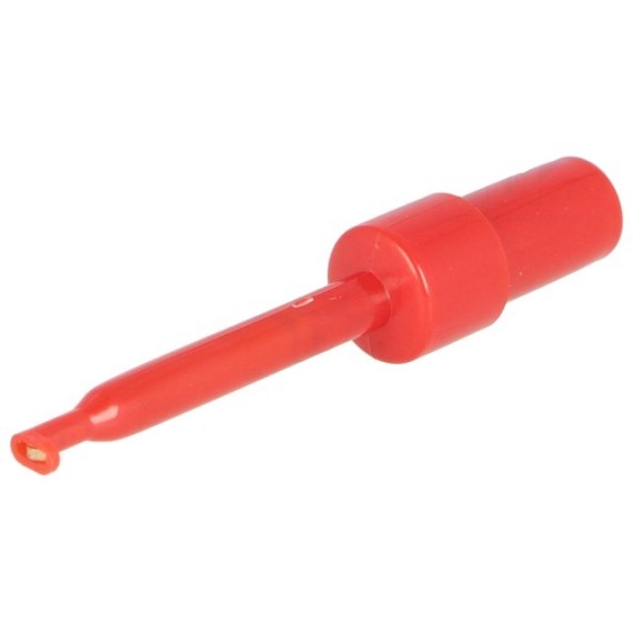 IC Hook Connector 2mm Red 3A/60V