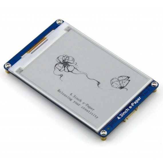 Display e-Paper 4.3" 800x600 UART (Black-White)
