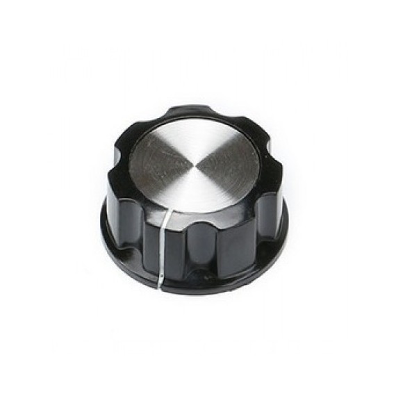 Potentiometer Knob 33x12.7mm - Black