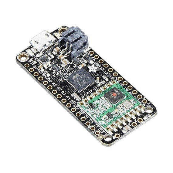 Adafruit Feather 32u4 with RFM69HCW Packet Radio - 433MHz