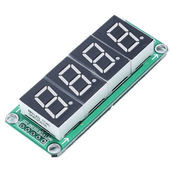 Display Module 7-Segment 4 Digit with 74HC595