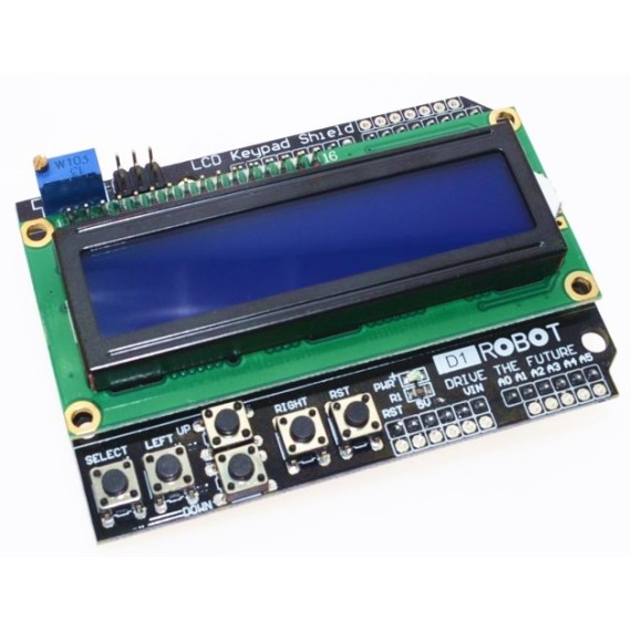 LCD Keypad Shield for Arduino