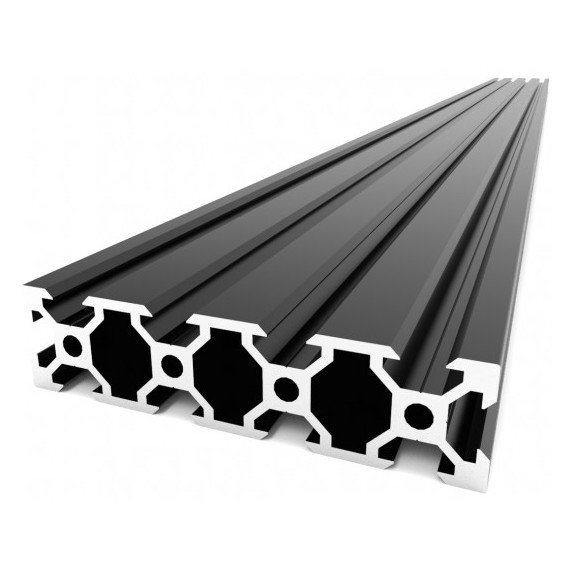 V-Slot 2080 250mm - Black Anodized