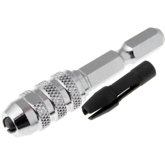 Drill Holder 0.7-3mm 1/4"