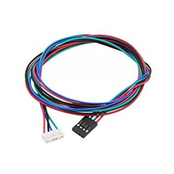 Wire 4P for Stepper Motor 100cm (JST PH 6P-DUPONT)