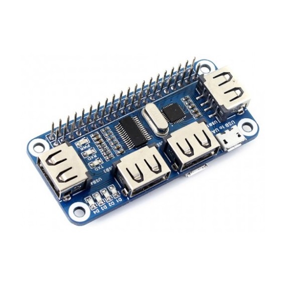 Waveshare RPi 4 Port USB Hub