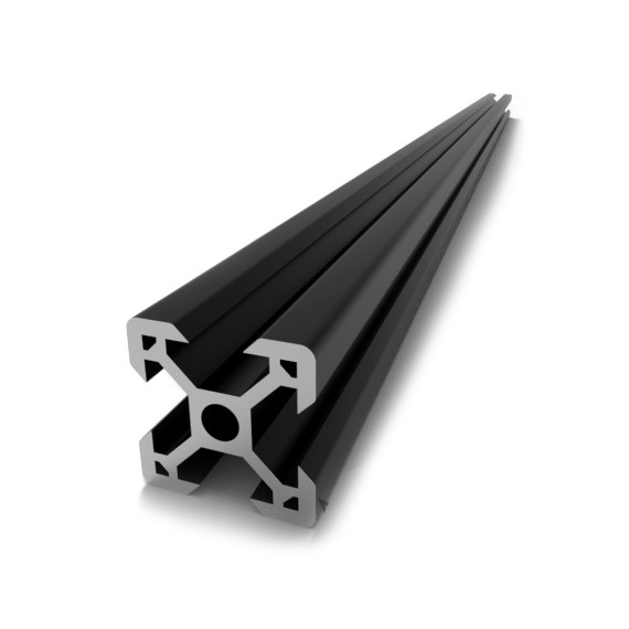 V-Slot 2020 250mm - Black Anodized