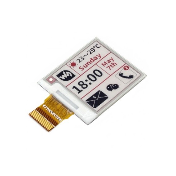 e-Paper Display Module 1.54" 200x200 (Black-White-Red)