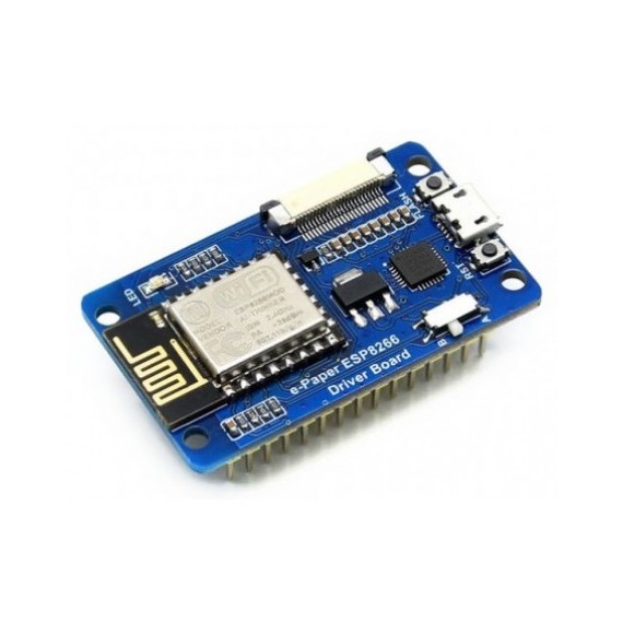 Universal e-Paper Raw Panel Driver Board, ESP8266 WiFi