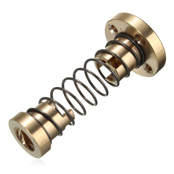 Anti-Backlash Περικόχλιο για Τραπεζοειδή Κοχλία T8 (Lead 8mm)