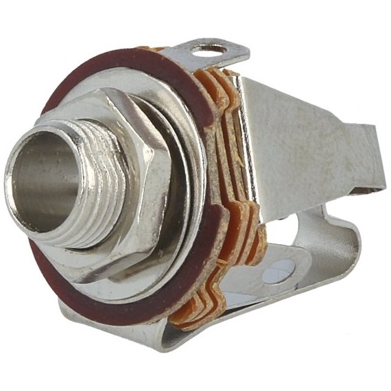 Audio Jack Stereo - 6.35mm (Panel Mount)