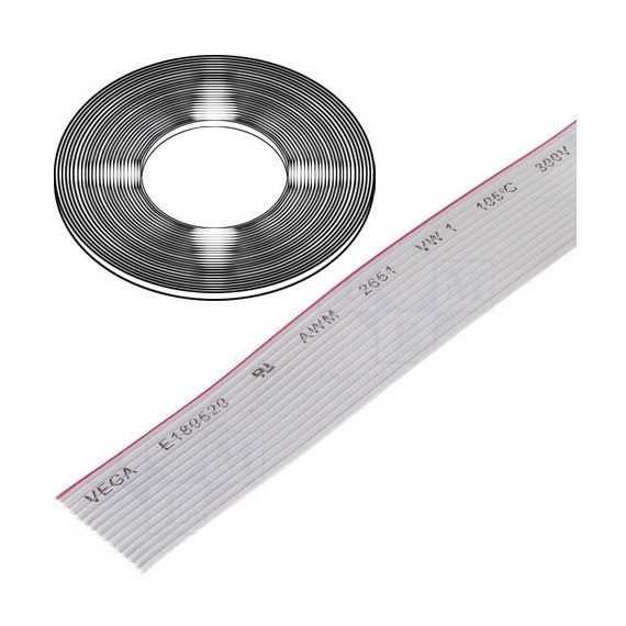 Καλωδιοταινία 28AWG / 0.081mm2 - 14 Καλωδίων