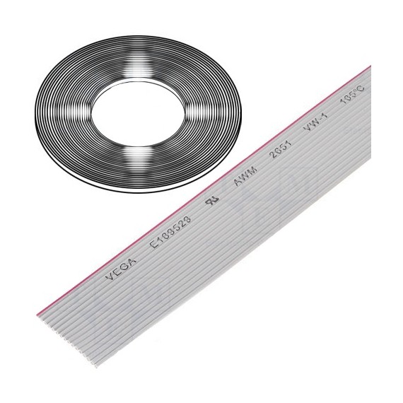 Καλωδιοταινία 28AWG / 0.081mm2 - 16 Καλωδίων