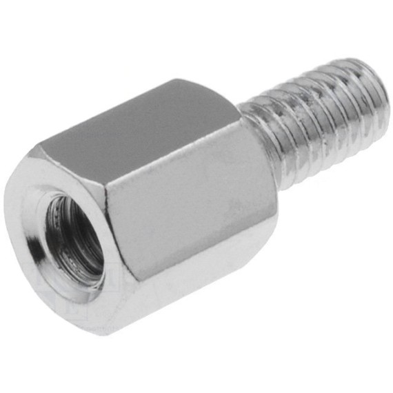 Standoff Brass M4 M/F L8mm