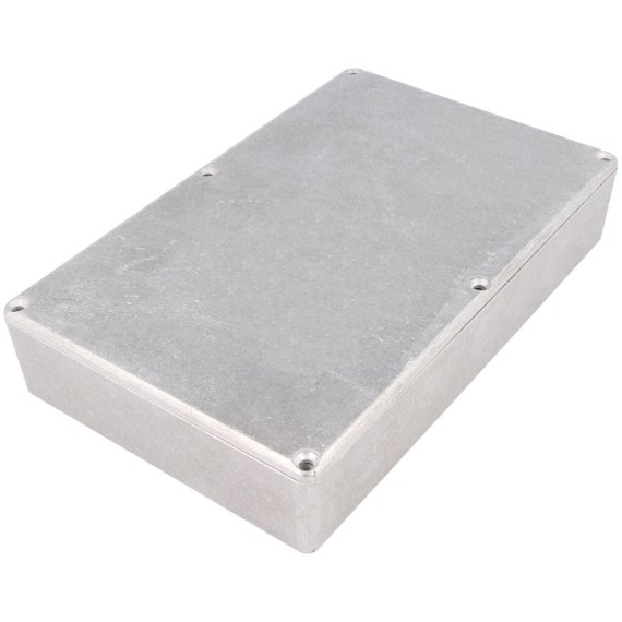 Κουτί Κατασκευών 188x119x37mm - Μεταλλικό IP54 (1590DD)