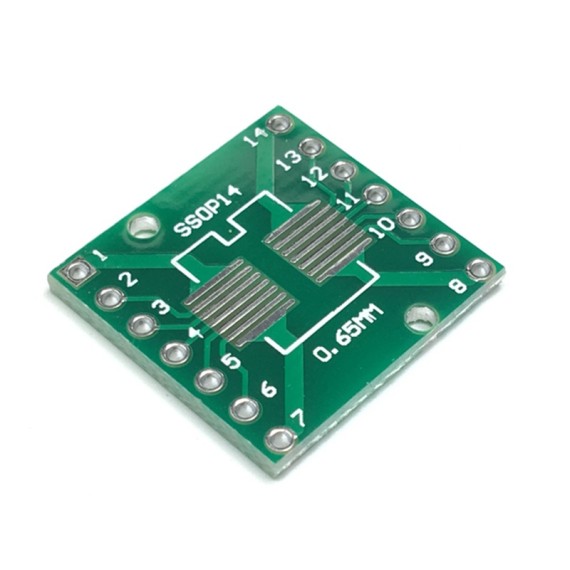 Adapter SOP14 to DIP14 Pitch 1.27mm
