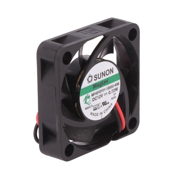 DC Fan 40x40x10mm 12V - MagLev