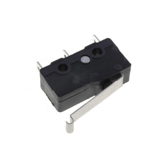 Microswitch Mini SPDT ON-(ON) - with Roller Simulation