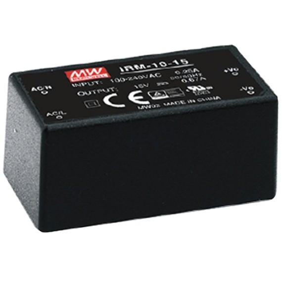 Τροφοδοτικό PCB 12V 10.2W 0.85A MeanWell - IRM-10-12